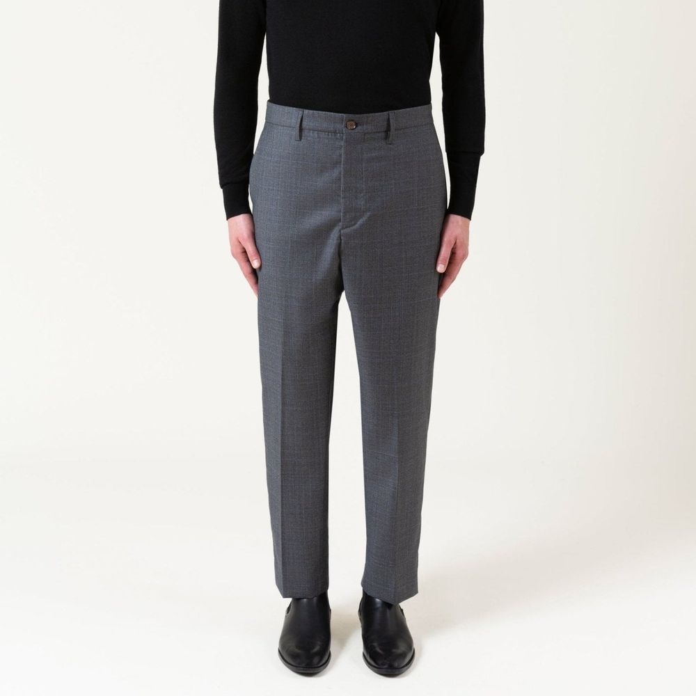 Gray Wool Dress Pants
