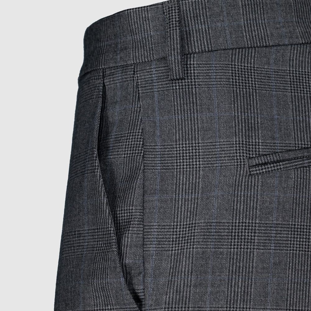 Gray Wool Dress Pants