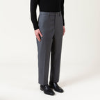Gray Wool Dress Pants