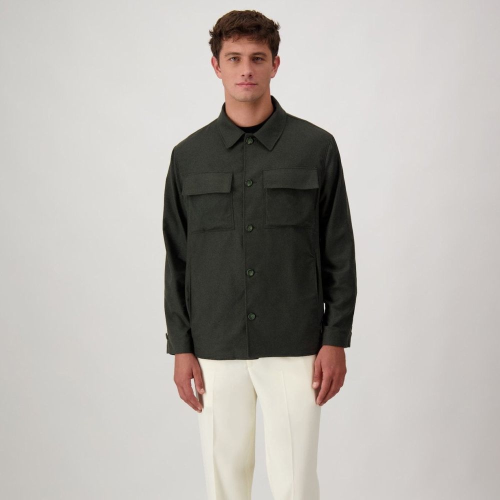 Bicolor Cashmere Jacket