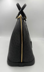 LOUIS VUITTON Alma GM in Ostrich Leather Handbag
