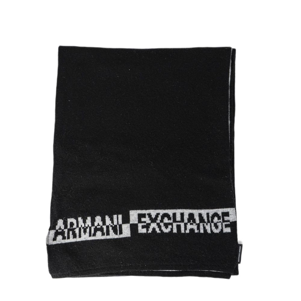 Black Marabou Scarf
