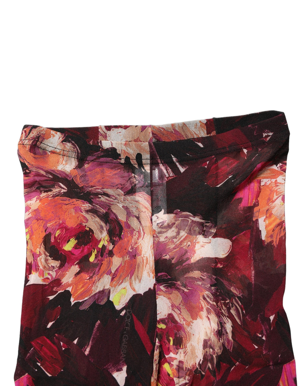 Multicolor Floral Nylon Tights Stockings Socks