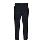 Blue Wool Dress Pants