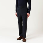 Blue Wool Dress Pants