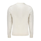 White Cotton Men's Sweatshirt
