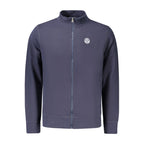 Blue Cotton Men's Sweatshirt