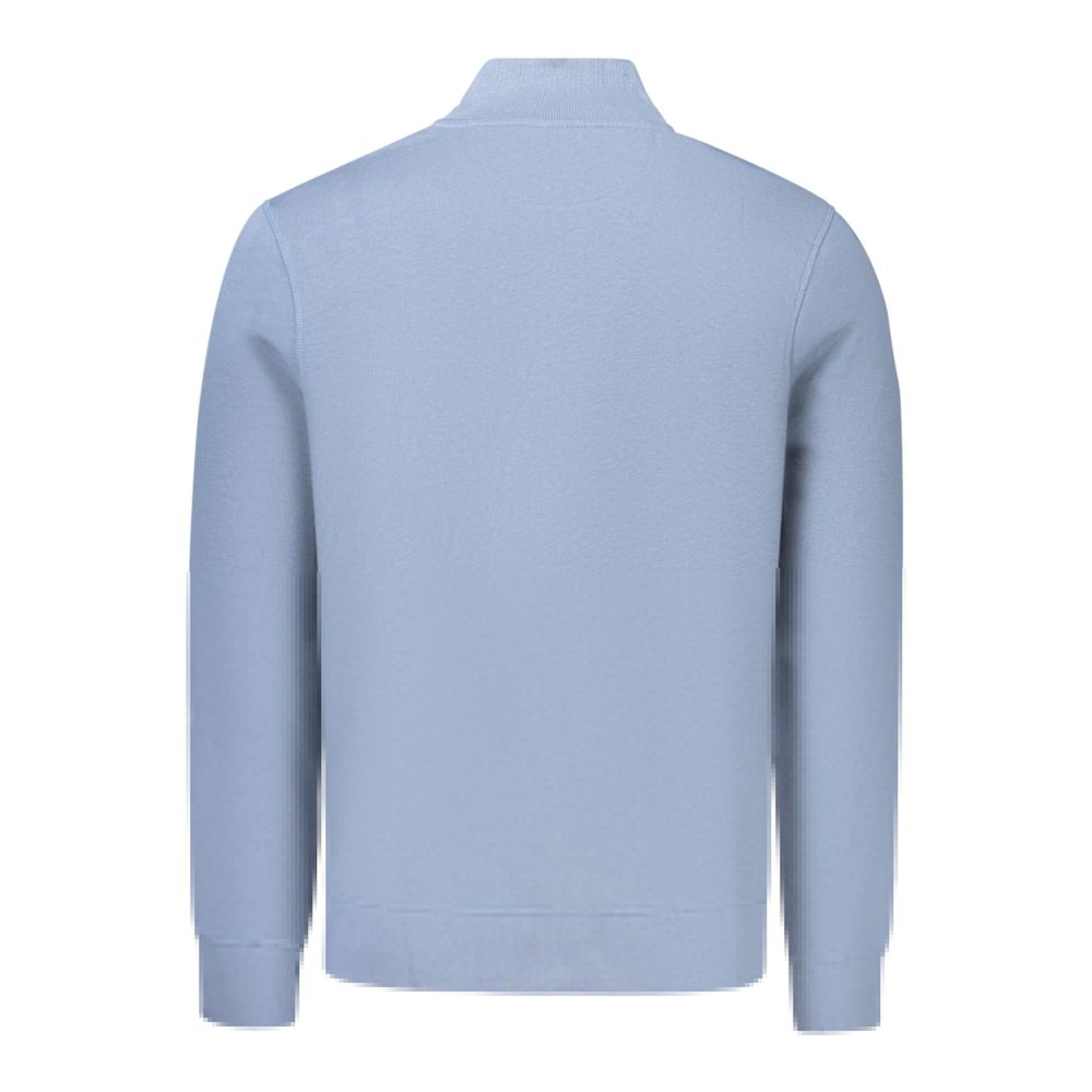 Blue Cotton Men's Sweatshirt