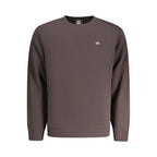 Brown Cotton Men's Sweatshirt