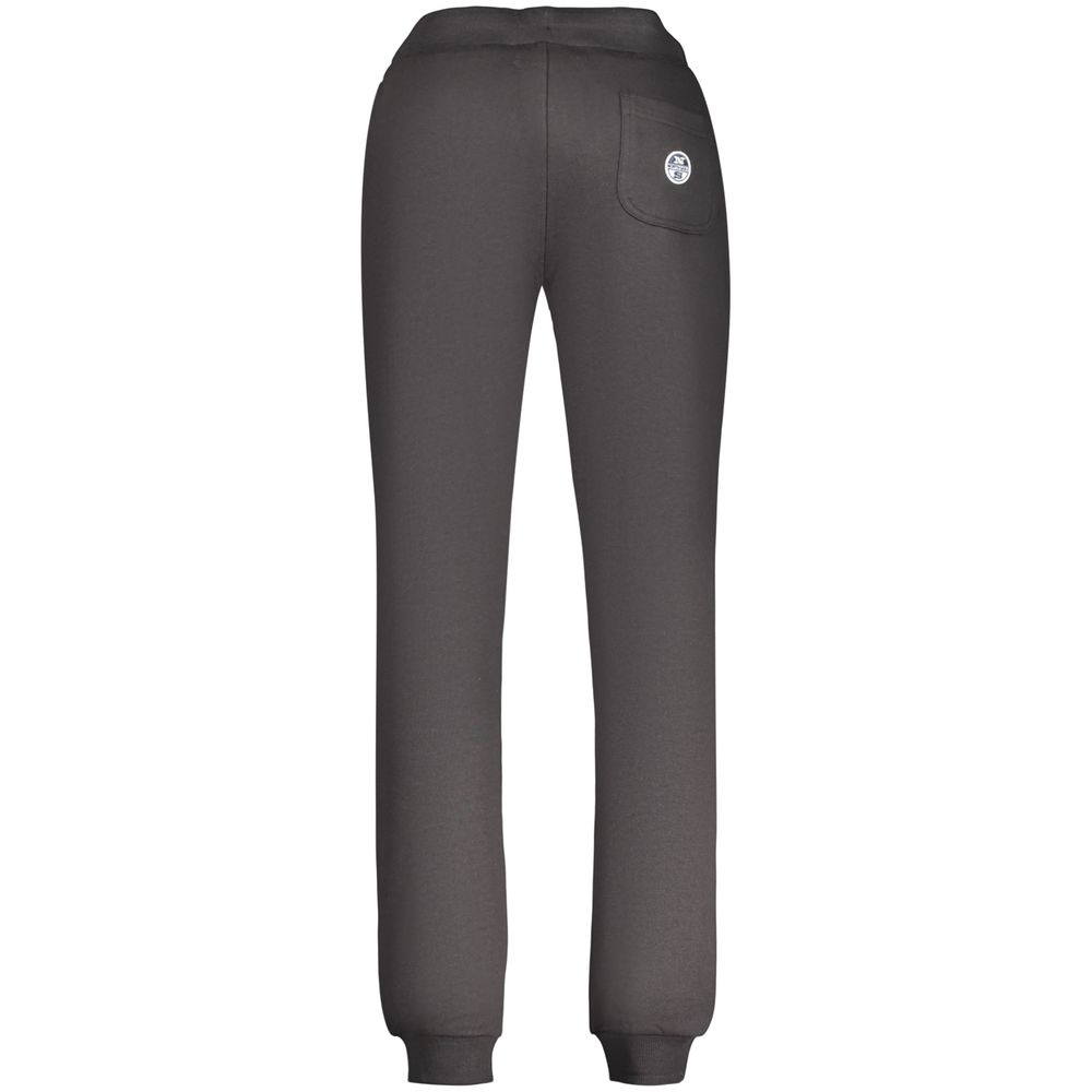 Black Cotton Men's Trousers
