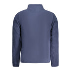 Blue Polyester Men's Sweatshirt