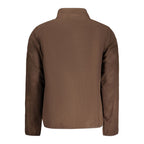 Brown Polyester Men's Sweatshirt