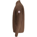 Brown Polyester Men's Sweatshirt