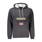 Black Cotton Men's Sweatshirt