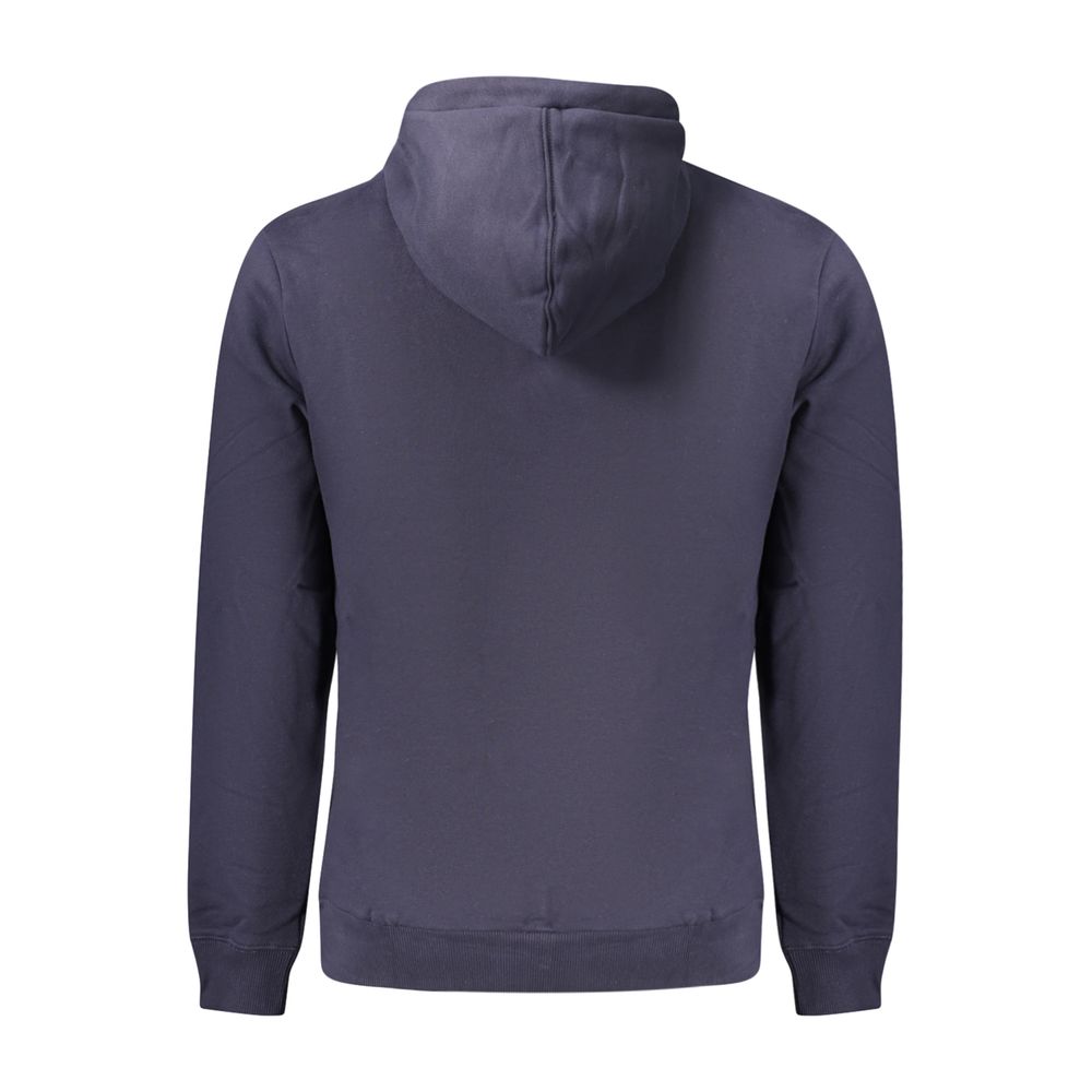 Blue Cotton Mens Sweatshirt