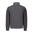 Black Cotton Men's Sweatshirt