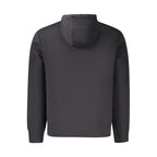 Black Cotton Men's Sweatshirt