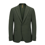 Green Viscose Men's Jacket