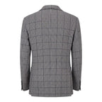 Blue Cotton Men Jacket