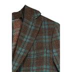 Brown Linen Men's Jacket