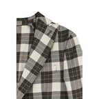 Green Viscose Men Jacket