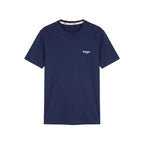 Blue Cotton Men T Shirt