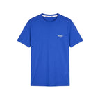 Blue Cotton Men T-shirt
