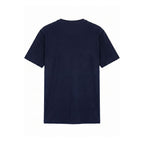 Blue Cotton Men T-Shirt