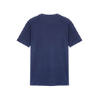 Blue Cotton Men T-shirt