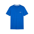 Blue Cotton Men T-Shirt