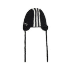 Black Polyamide Beanie