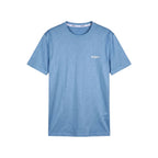Light Blue Cotton Men T-Shirt