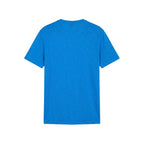 Light Blue Cotton Men T-shirt