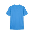Light Blue Cotton Men T-shirt