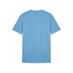 Light Blue Cotton Men T-Shirt