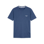 Blue Cotton Men T-shirt
