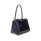 Blue Calf Leather Bos Taurus Shoulder Bag