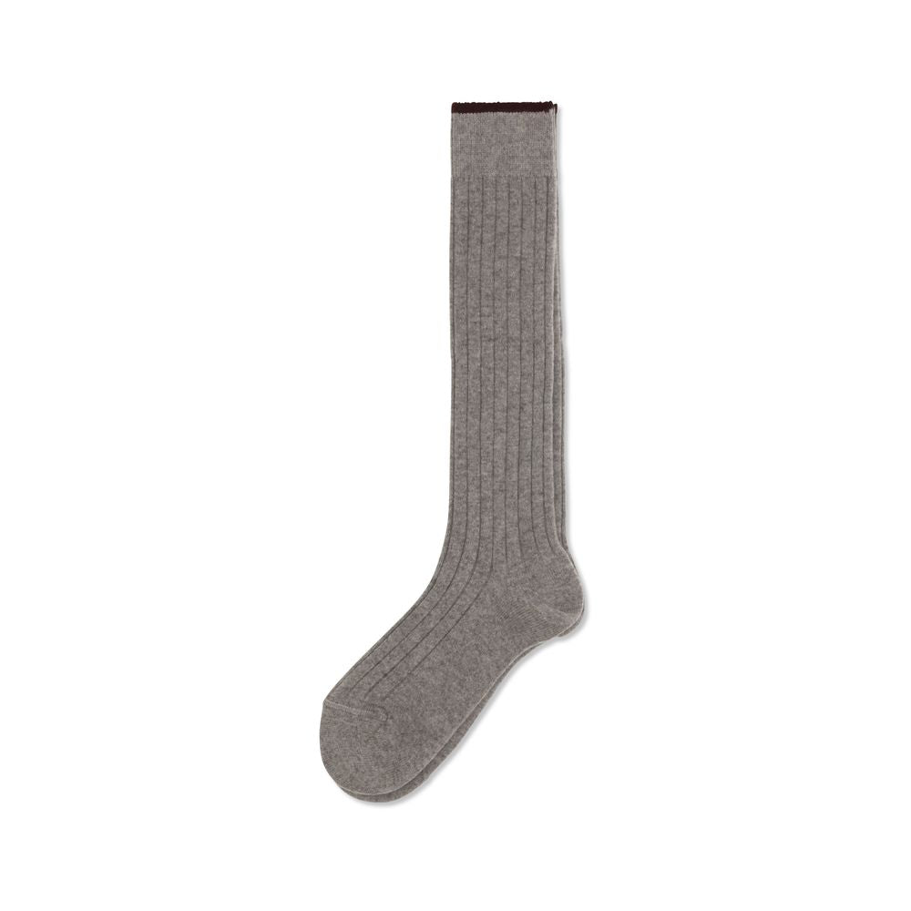 Gray Cashmere Socks