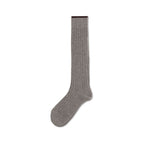 Gray Cashmere Socks