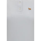White Cotton Polo Shirt