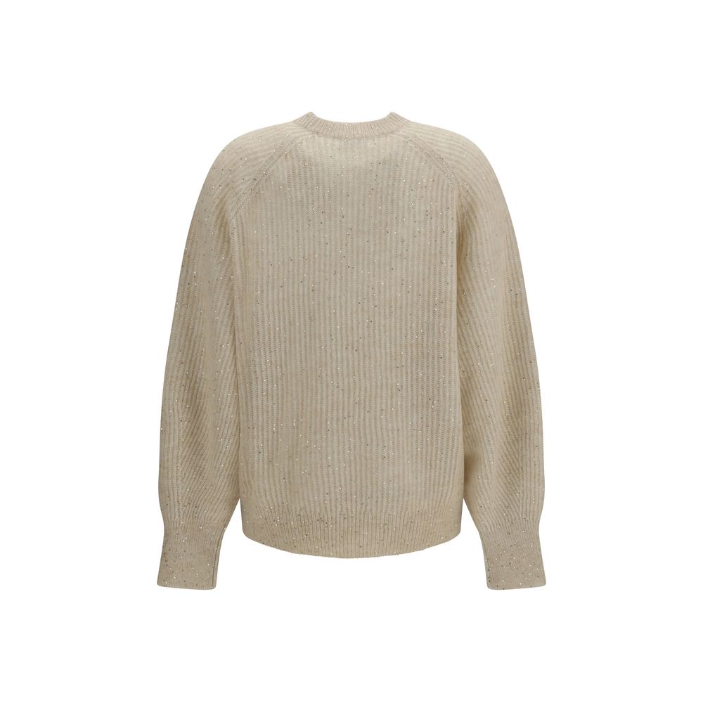 Beige Mohair Sweatshirt
