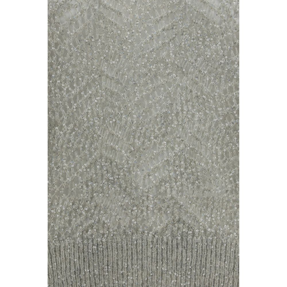 Gray Linen Sweatshirt