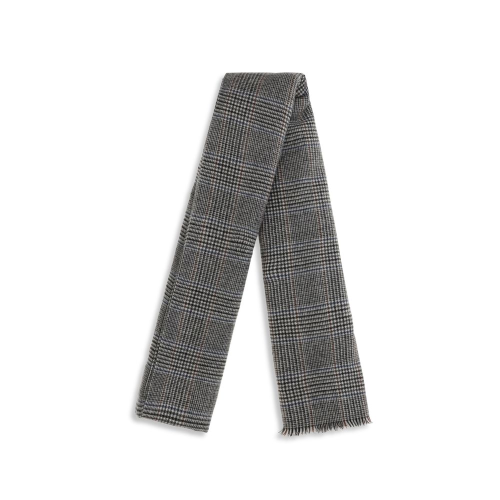 Gray Cashmere Foulard