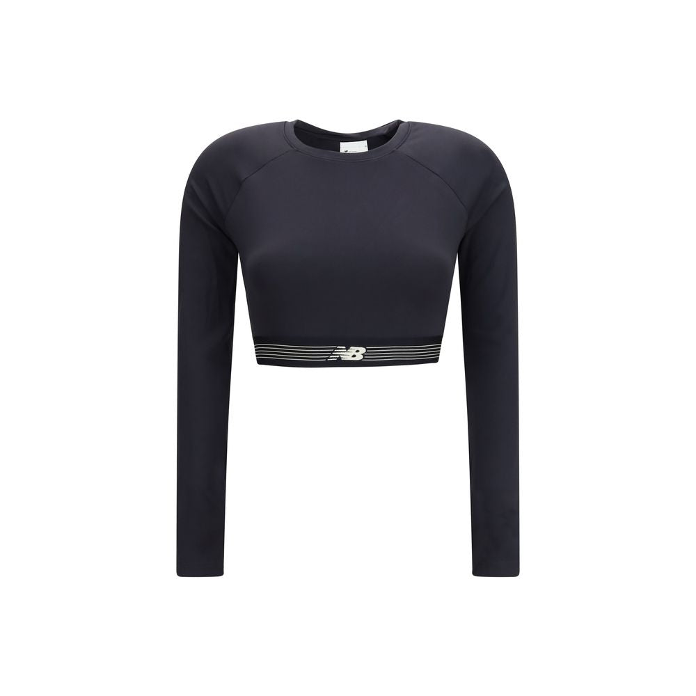 Black Recycled Polyester Longsleeve Shirt