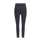 Black Recycled Polyester Leggings
