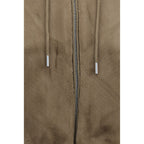 Brown Wool Oves Aries Hoodie
