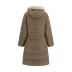 Brown Wool Oves Aries Coat