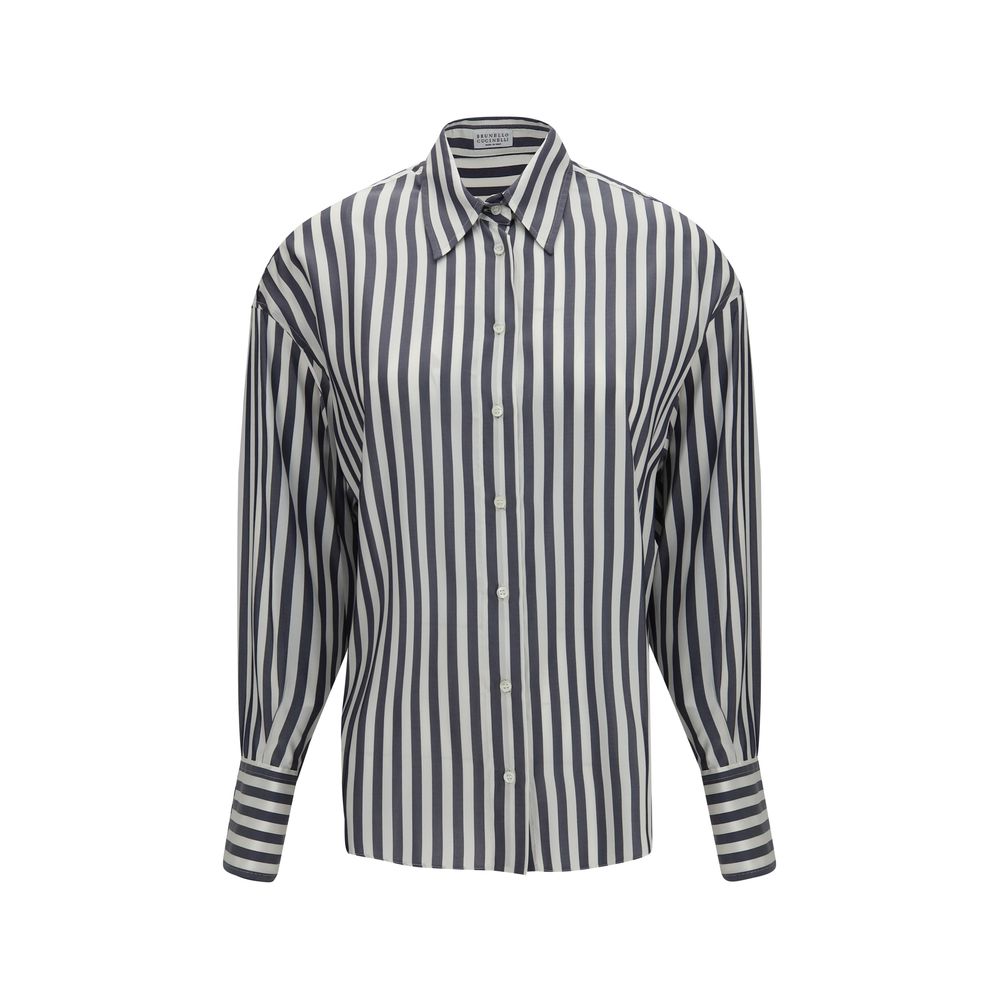 Multicolor Silk Pattern Shirt