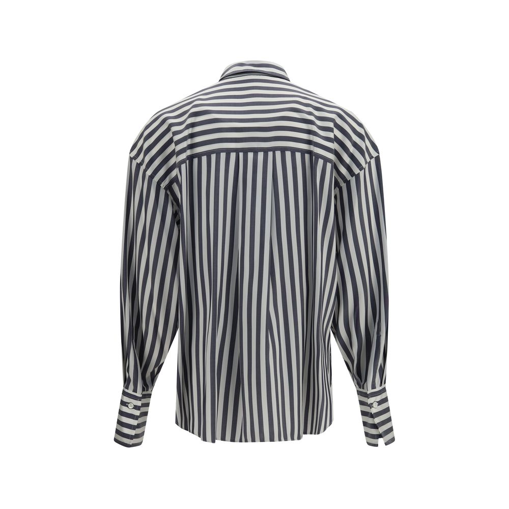 Multicolor Silk Pattern Shirt