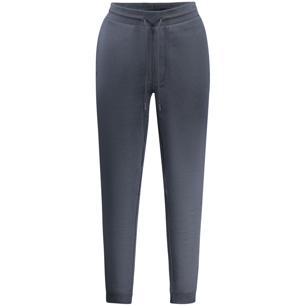 Blue Cotton Men's Trouser